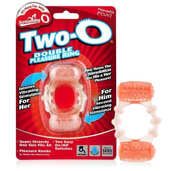 Vibrators, Sex Toy Kits and Sex Toys at Cloud9Adults - Screaming O TwoO Vibrating Cock Ring - Buy Sex Toys Online