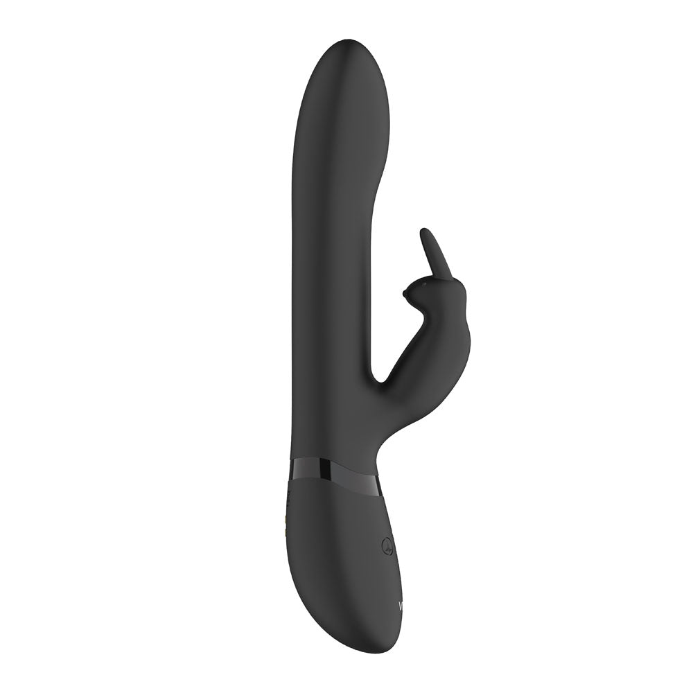 Vibrators, Sex Toy Kits and Sex Toys at Cloud9Adults - Vive Amoris Black Rabbit Vibrator With Stimulating Beads - Buy Sex Toys Online