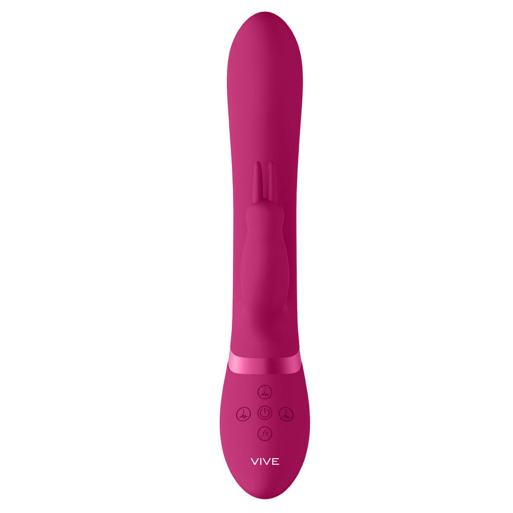Vibrators, Sex Toy Kits and Sex Toys at Cloud9Adults - Vive Amoris Pink Rabbit Vibrator With Stimulating Beads - Buy Sex Toys Online