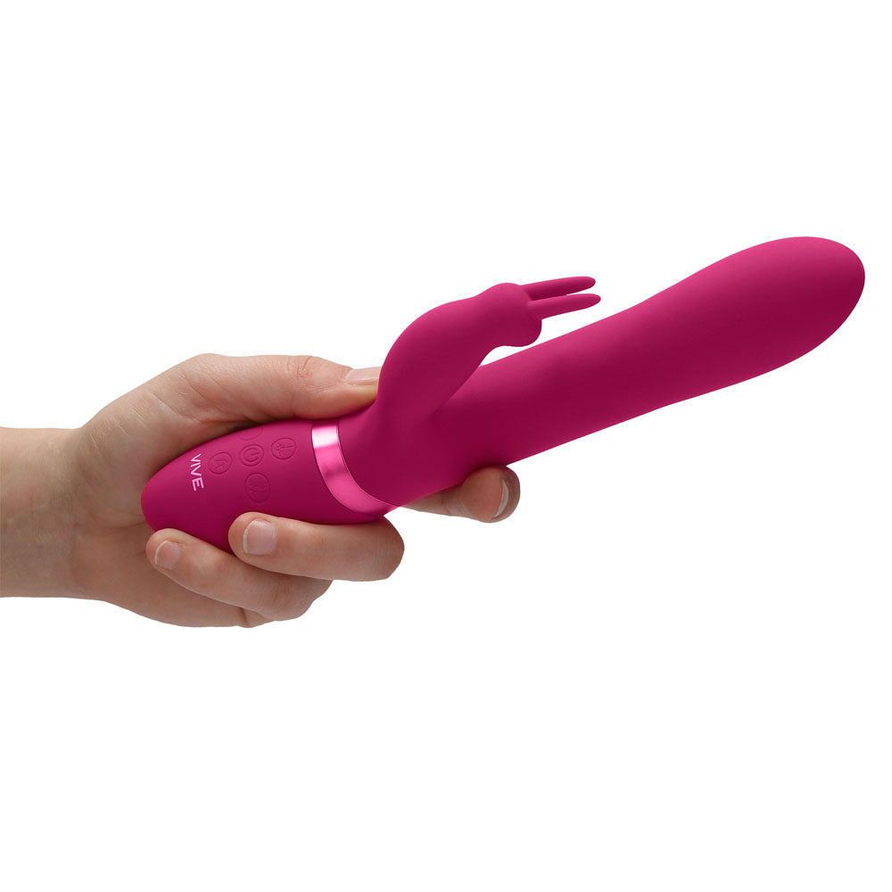 Vibrators, Sex Toy Kits and Sex Toys at Cloud9Adults - Vive Amoris Pink Rabbit Vibrator With Stimulating Beads - Buy Sex Toys Online