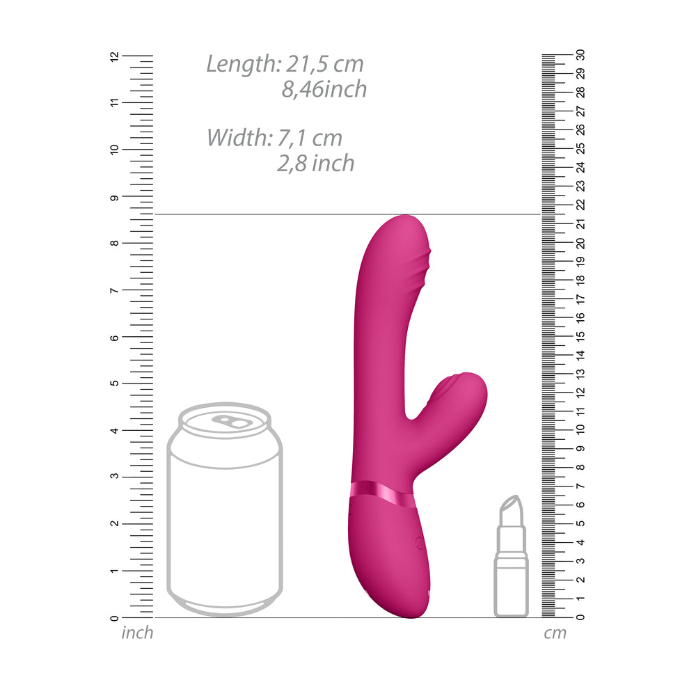 Vibrators, Sex Toy Kits and Sex Toys at Cloud9Adults - Vive Tani Finger Motion With Pulse Wave Vibrator Pink - Buy Sex Toys Online