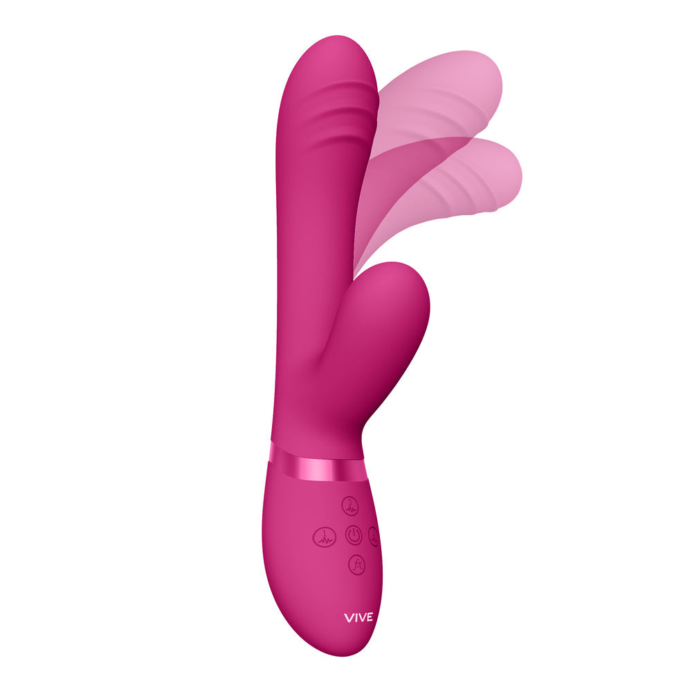 Vibrators, Sex Toy Kits and Sex Toys at Cloud9Adults - Vive Tani Finger Motion With Pulse Wave Vibrator Pink - Buy Sex Toys Online