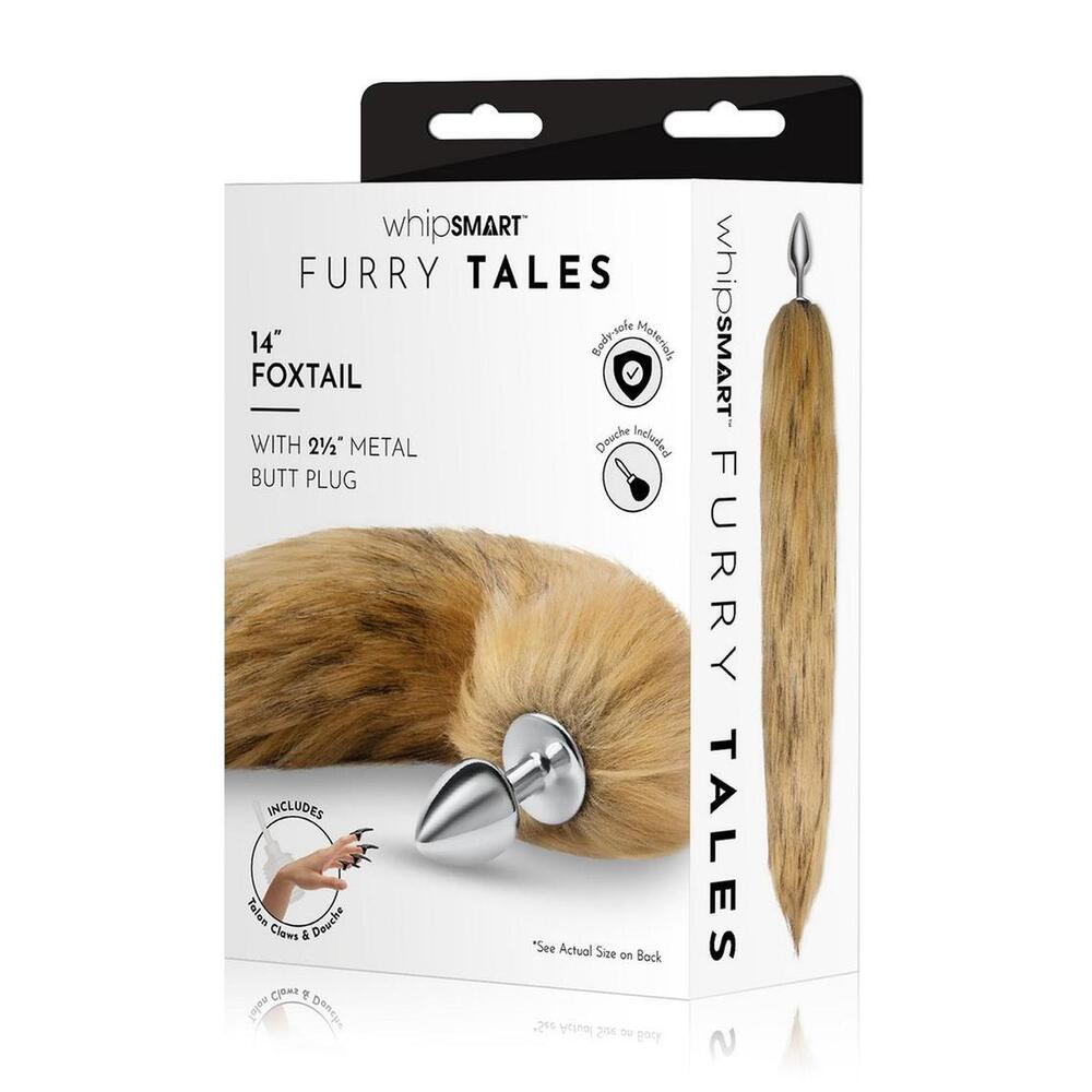 Vibrators, Sex Toy Kits and Sex Toys at Cloud9Adults - Furry Tales Foxtail Butt Plug - Buy Sex Toys Online