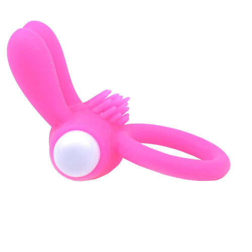 Vibrators, Sex Toy Kits and Sex Toys at Cloud9Adults - Cockring With Rabbit Ears Pink - Buy Sex Toys Online