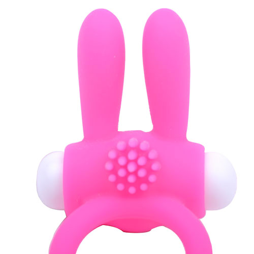 Vibrators, Sex Toy Kits and Sex Toys at Cloud9Adults - Cockring With Rabbit Ears Pink - Buy Sex Toys Online