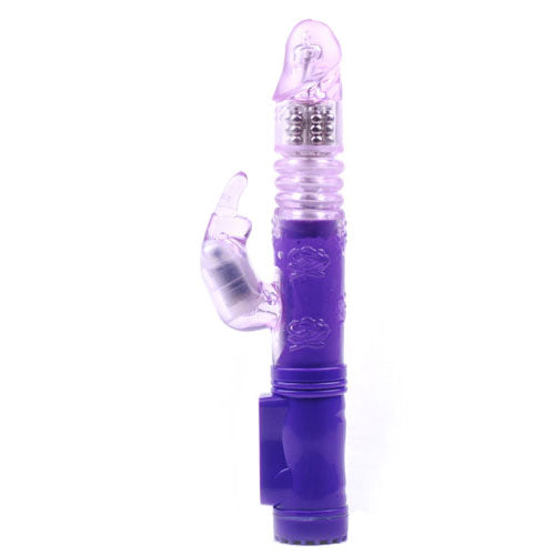 Vibrators, Sex Toy Kits and Sex Toys at Cloud9Adults - Rabbit Vibrator With Thrusting Motion Purple - Buy Sex Toys Online