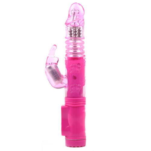 Vibrators, Sex Toy Kits and Sex Toys at Cloud9Adults - Pink Rabbit Vibrator With Thrusting Motion - Buy Sex Toys Online