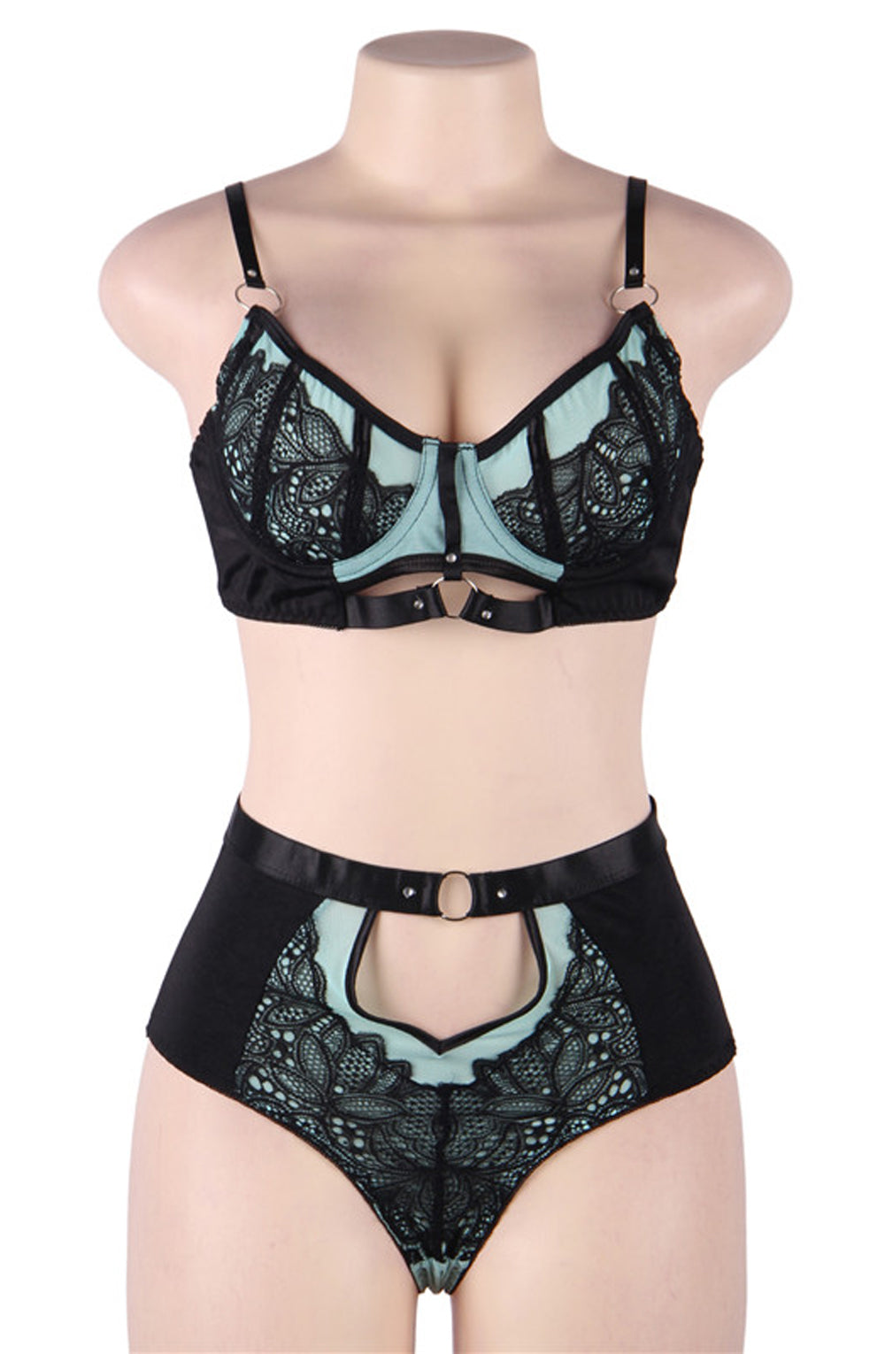 Vibrators, Sex Toy Kits and Sex Toys at Cloud9Adults - YesX YX830Q Blue Bra Set - Buy Sex Toys Online