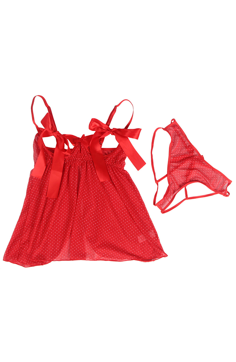 Vibrators, Sex Toy Kits and Sex Toys at Cloud9Adults - YesX YX841 Red Babydoll Set - Buy Sex Toys Online