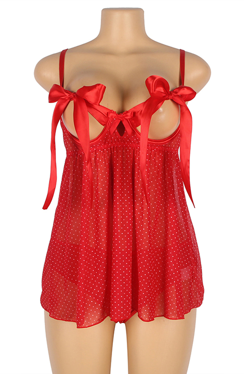 Vibrators, Sex Toy Kits and Sex Toys at Cloud9Adults - YesX YX841 Red Babydoll Set - Buy Sex Toys Online