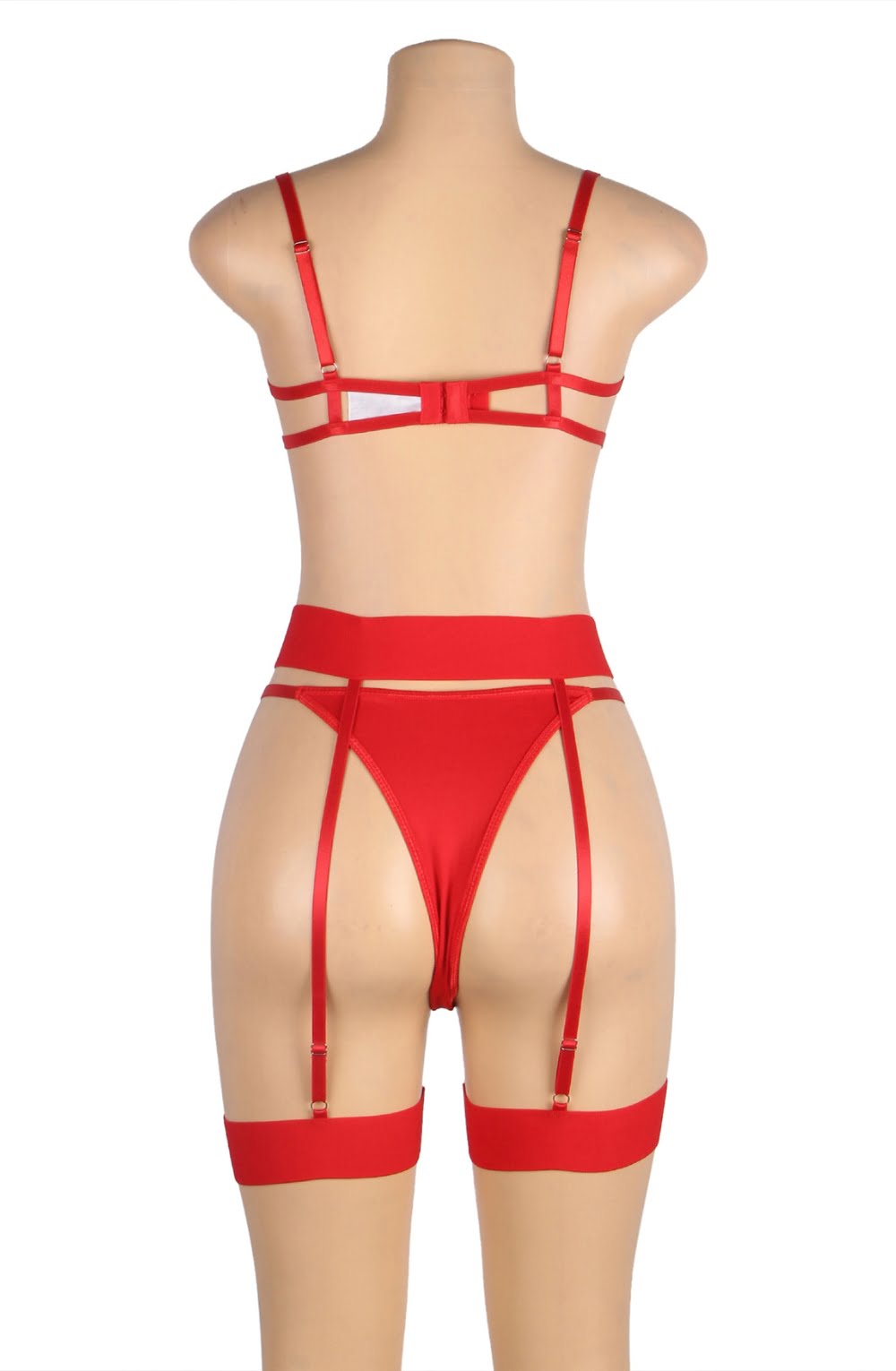 Vibrators, Sex Toy Kits and Sex Toys at Cloud9Adults - YesX YX845 Bra Set Red - Buy Sex Toys Online