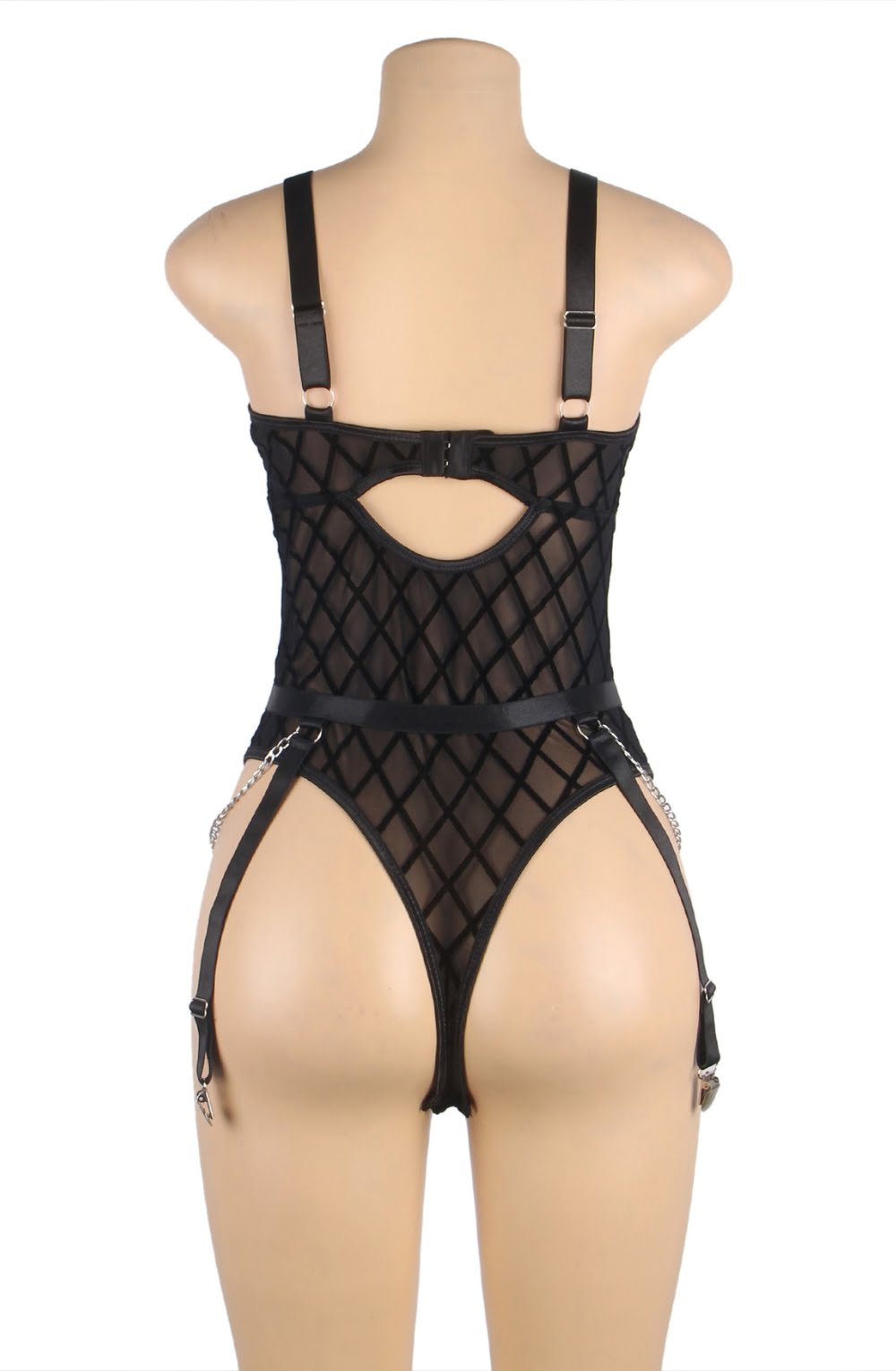 Vibrators, Sex Toy Kits and Sex Toys at Cloud9Adults - YesX YX846 Black Bodysuit - Buy Sex Toys Online