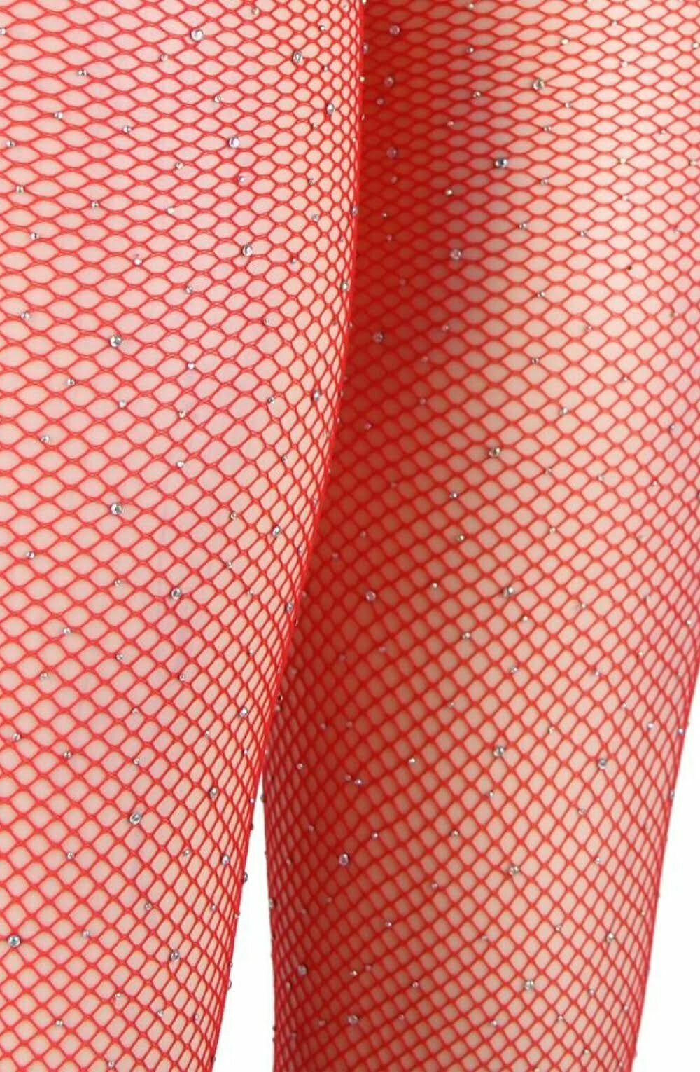 Vibrators, Sex Toy Kits and Sex Toys at Cloud9Adults - YesX YX852 Sparkly Fishnet Red - Buy Sex Toys Online