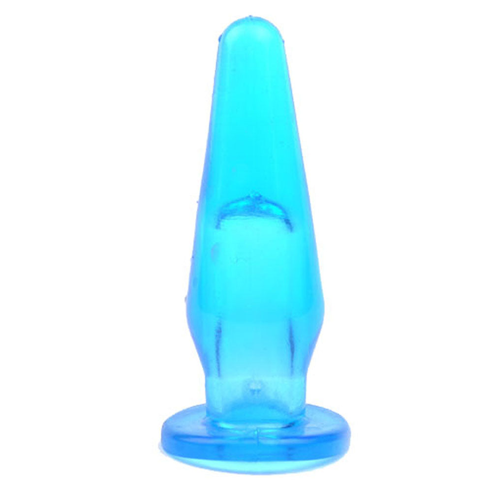 Vibrators, Sex Toy Kits and Sex Toys at Cloud9Adults - Mini Butt Plug With Finger Hole Blue - Buy Sex Toys Online