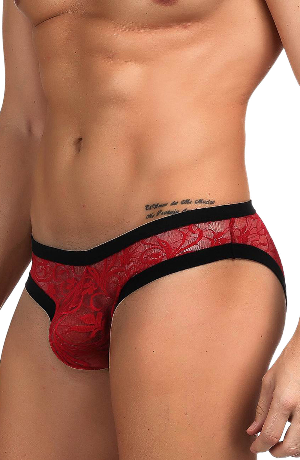 Vibrators, Sex Toy Kits and Sex Toys at Cloud9Adults - YesX YX974 Men's Brief Red/Black - Buy Sex Toys Online