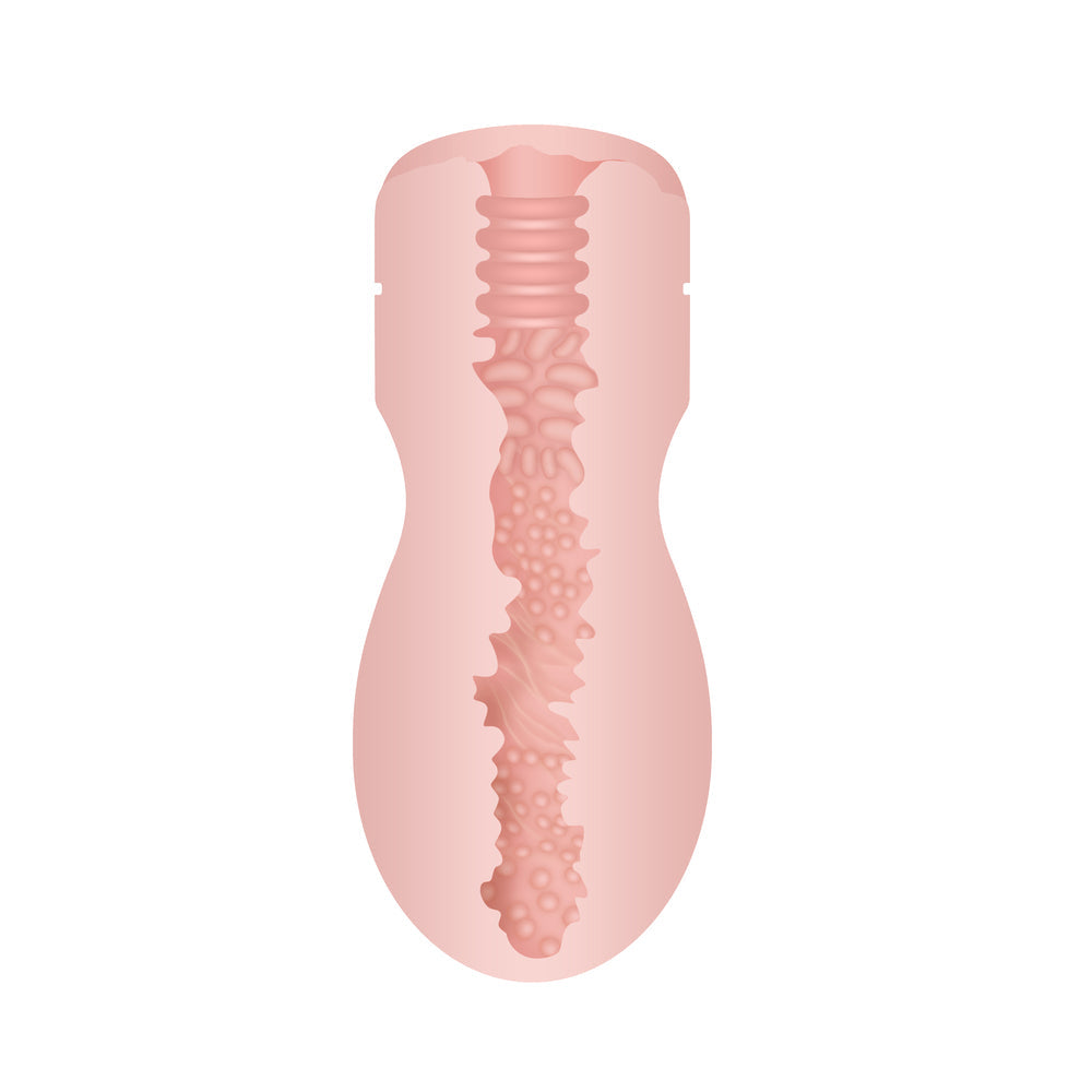 Vibrators, Sex Toy Kits and Sex Toys at Cloud9Adults - Zero Tolerance Pop And Toss Stroker Flesh Pink - Buy Sex Toys Online