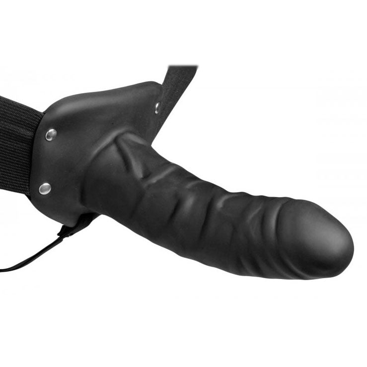 Vibrators, Sex Toy Kits and Sex Toys at Cloud9Adults - Size Matters Erection Assist Hollow Silicone Dildo Strap On - Buy Sex Toys Online