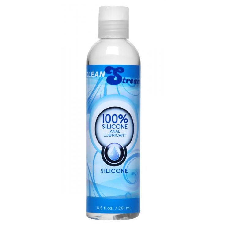 Vibrators, Sex Toy Kits and Sex Toys at Cloud9Adults - Clean Stream 100 Percent Silicone Anal Lubricant  8.5 oz - Buy Sex Toys Online