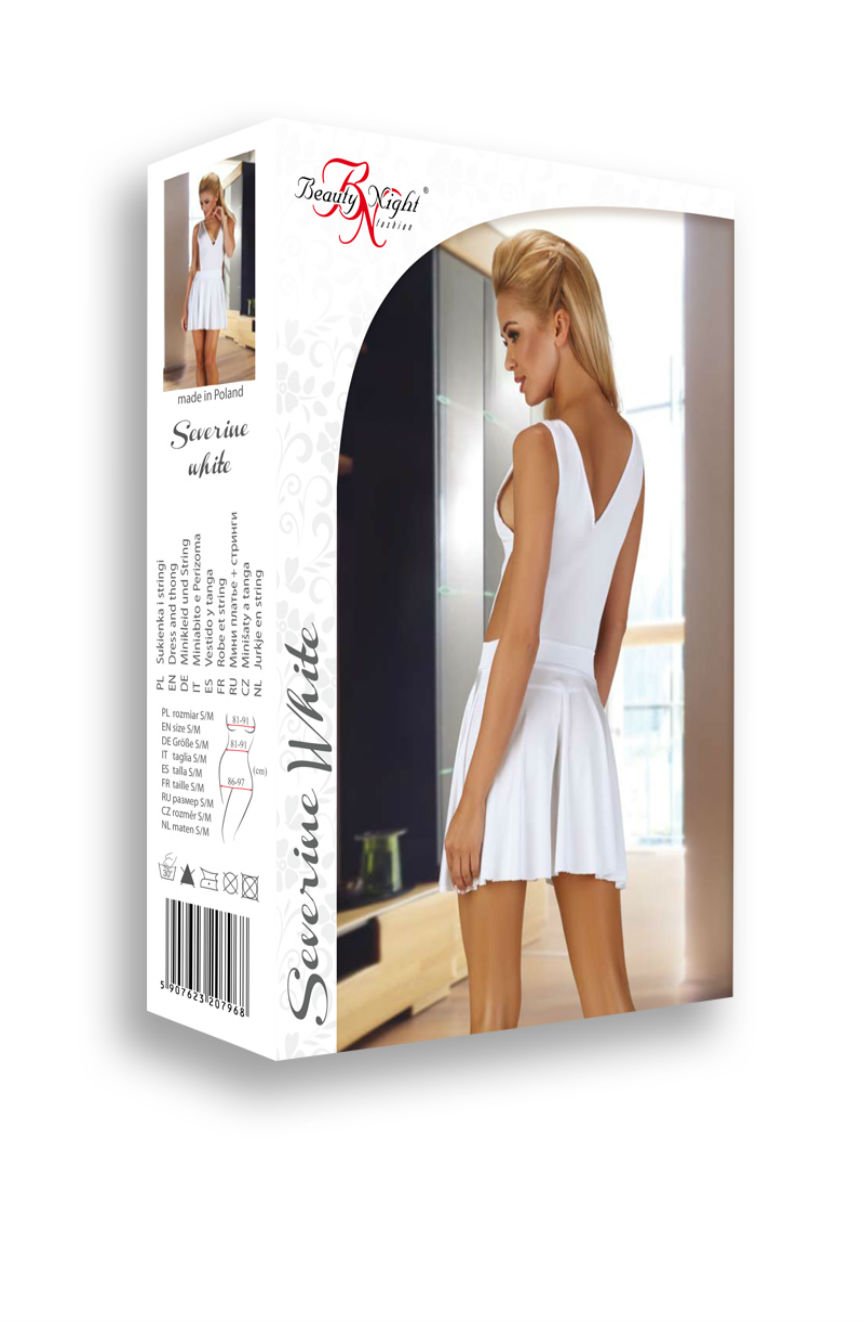 Vibrators, Sex Toy Kits and Sex Toys at Cloud9Adults - Beauty Night BN6427 Severine White - Buy Sex Toys Online