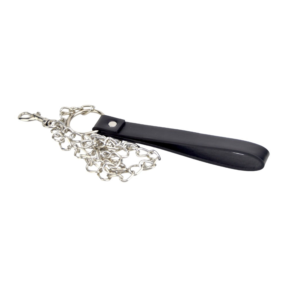 Vibrators, Sex Toy Kits and Sex Toys at Cloud9Adults - Bound to Please Furry Collar with Leash Black - Buy Sex Toys Online