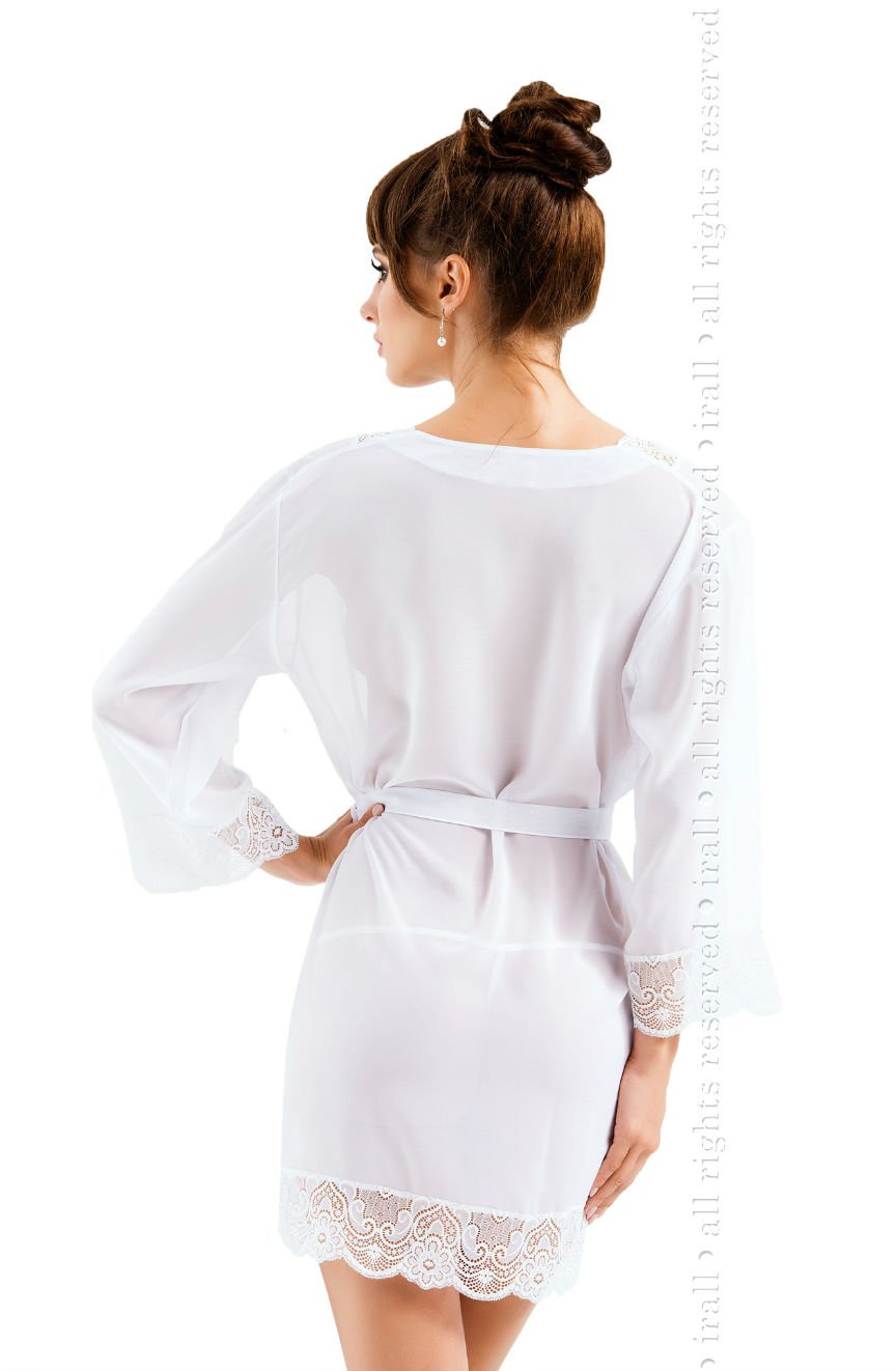 Vibrators, Sex Toy Kits and Sex Toys at Cloud9Adults - Cassidy Dressing Gown White - Buy Sex Toys Online