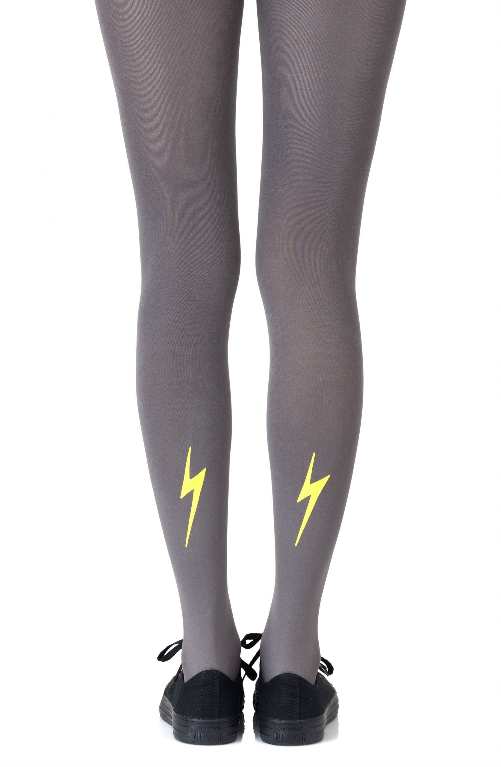 Vibrators, Sex Toy Kits and Sex Toys at Cloud9Adults - Zohara "Electric Feel" Yellow Print Tights - Buy Sex Toys Online