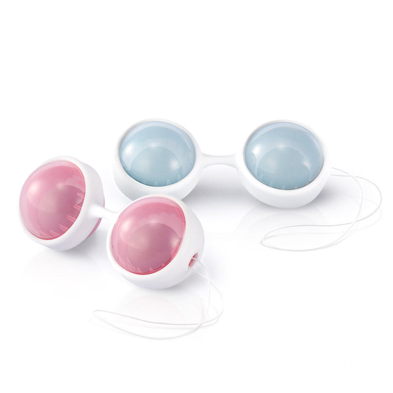 Vibrators, Sex Toy Kits and Sex Toys at Cloud9Adults - Lelo Luna Beads Mini Pink And Blue - Buy Sex Toys Online