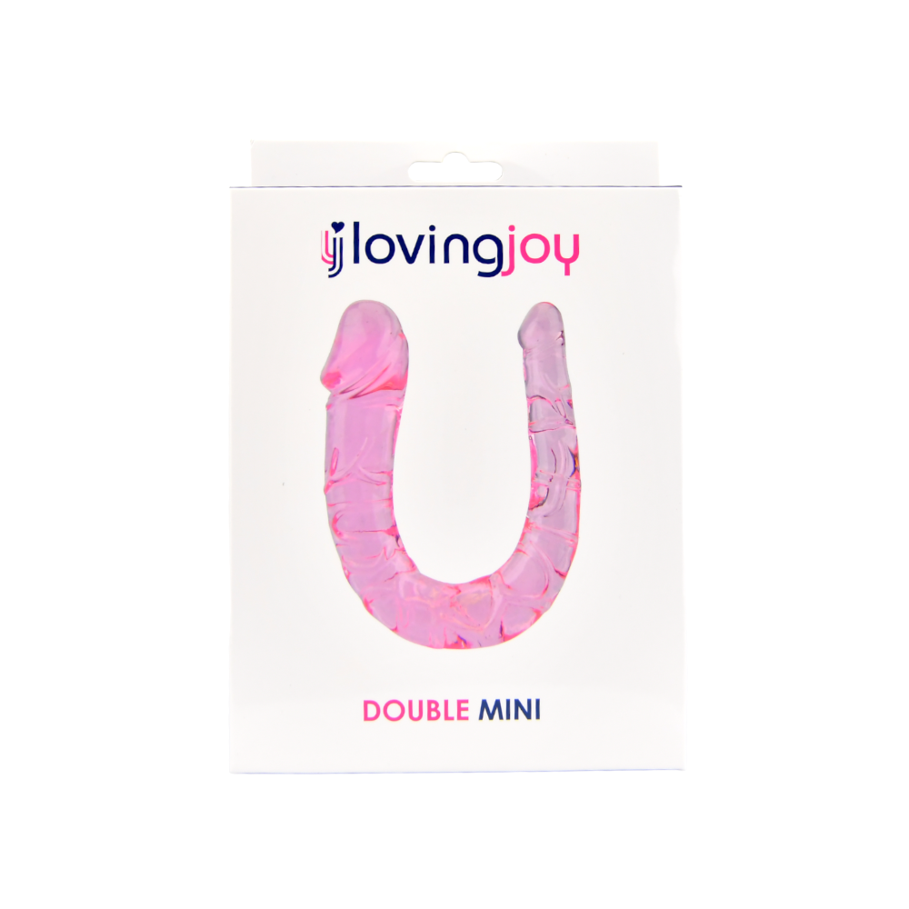 Vibrators, Sex Toy Kits and Sex Toys at Cloud9Adults - Loving Joy Double Mini Dildo Pink - Buy Sex Toys Online