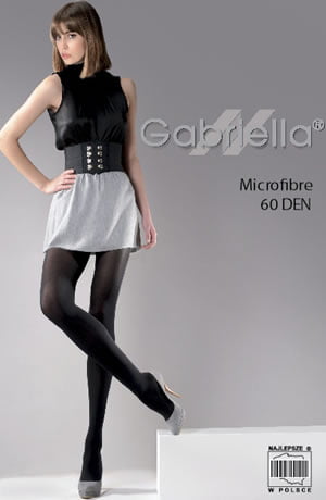 Vibrators, Sex Toy Kits and Sex Toys at Cloud9Adults - Gabriella Classic Microfibre 60 Tights Black - Buy Sex Toys Online