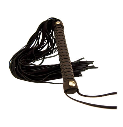Vibrators, Sex Toy Kits and Sex Toys at Cloud9Adults - BOUND Nubuck Leather Flogger - Buy Sex Toys Online
