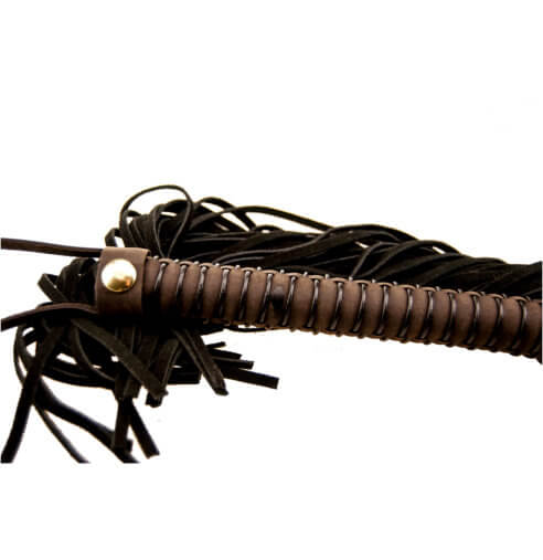 Vibrators, Sex Toy Kits and Sex Toys at Cloud9Adults - BOUND Nubuck Leather Flogger - Buy Sex Toys Online