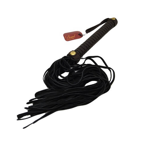 Vibrators, Sex Toy Kits and Sex Toys at Cloud9Adults - BOUND Nubuck Leather Flogger - Buy Sex Toys Online