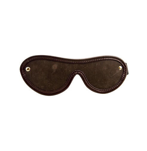 Vibrators, Sex Toy Kits and Sex Toys at Cloud9Adults - BOUND Nubuck Leather Blindfold - Buy Sex Toys Online