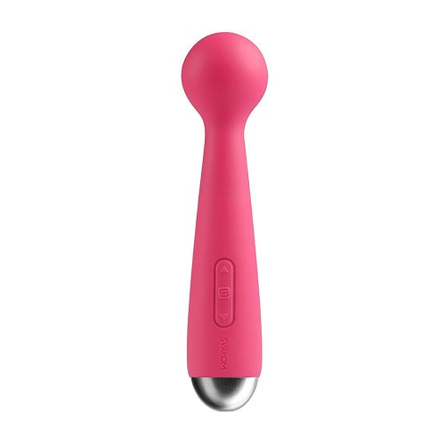 Vibrators, Sex Toy Kits and Sex Toys at Cloud9Adults - Svakom Emma Mini 100% Waterproof Wand Massager Vibe-Red - Buy Sex Toys Online