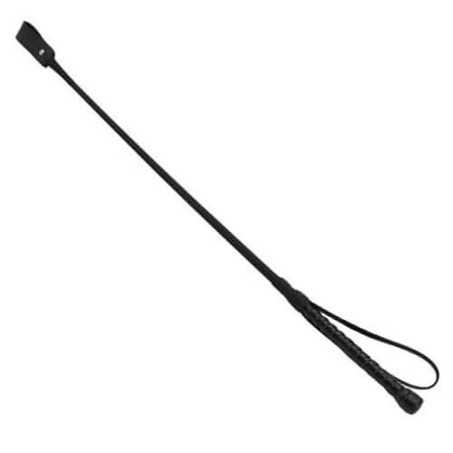 Vibrators, Sex Toy Kits and Sex Toys at Cloud9Adults - Bound Noir Nubuck Leather Riding Crop - Buy Sex Toys Online