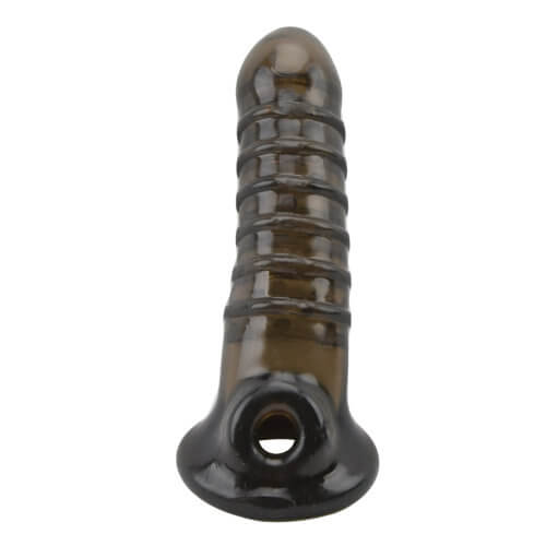 Vibrators, Sex Toy Kits and Sex Toys at Cloud9Adults - Loving Joy Boss Textured Penis Sleeve with Ball Loop - Buy Sex Toys Online