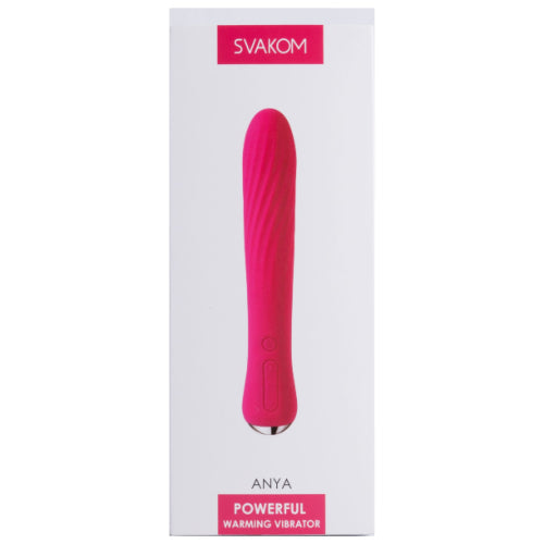 Vibrators, Sex Toy Kits and Sex Toys at Cloud9Adults - Svakom Anya Rechargeable Warming Silicone Vibrator - Buy Sex Toys Online