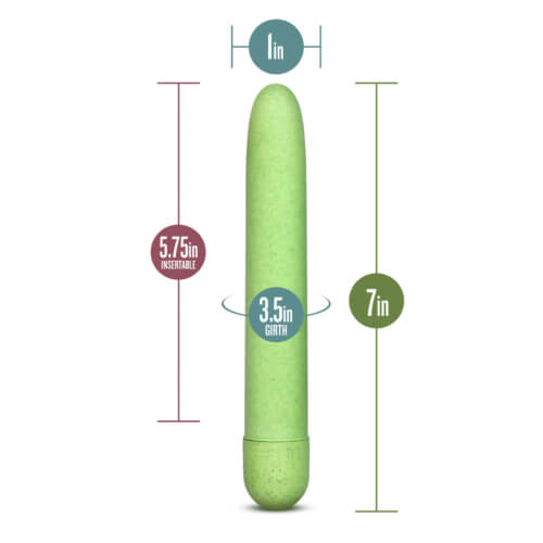 Vibrators, Sex Toy Kits and Sex Toys at Cloud9Adults - Gaia Biodegradable Eco Vibrator Green - Buy Sex Toys Online