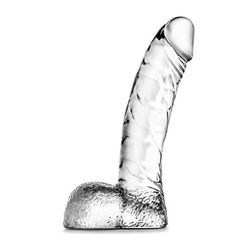 Vibrators, Sex Toy Kits and Sex Toys at Cloud9Adults - Clear Realistic Dildo with Balls 5.5 Inch - Buy Sex Toys Online