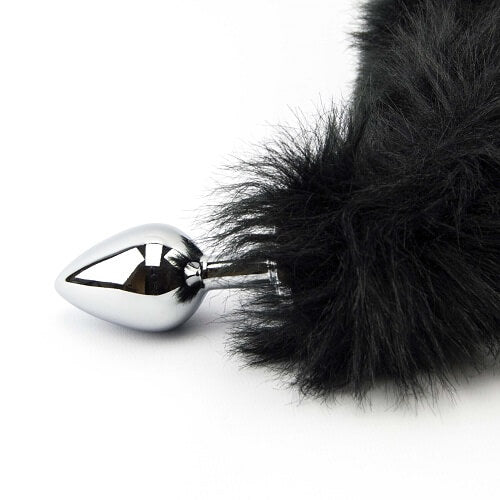 Vibrators, Sex Toy Kits and Sex Toys at Cloud9Adults - Furry Fantasy Black Panther Tail Butt Plug - Buy Sex Toys Online