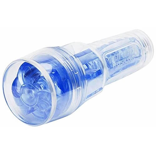 Vibrators, Sex Toy Kits and Sex Toys at Cloud9Adults - Fleshlight Turbo Thrust Blue Ice Male Masturbator - Buy Sex Toys Online