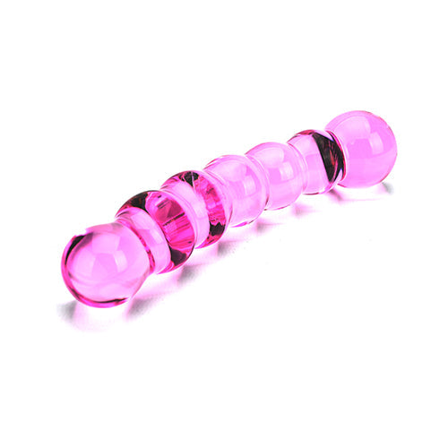 Vibrators, Sex Toy Kits and Sex Toys at Cloud9Adults - Spectrum Ribbed Glass Dildo - Buy Sex Toys Online