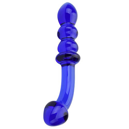 Vibrators, Sex Toy Kits and Sex Toys at Cloud9Adults - Spectrum Ribbed G-Spot Glass Dildo - Buy Sex Toys Online