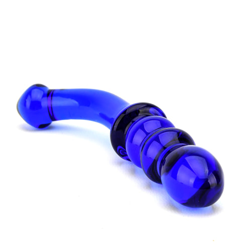 Vibrators, Sex Toy Kits and Sex Toys at Cloud9Adults - Spectrum Ribbed G-Spot Glass Dildo - Buy Sex Toys Online