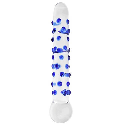 Vibrators, Sex Toy Kits and Sex Toys at Cloud9Adults - Spectrum Nubby Textured Glass Dildo - Buy Sex Toys Online