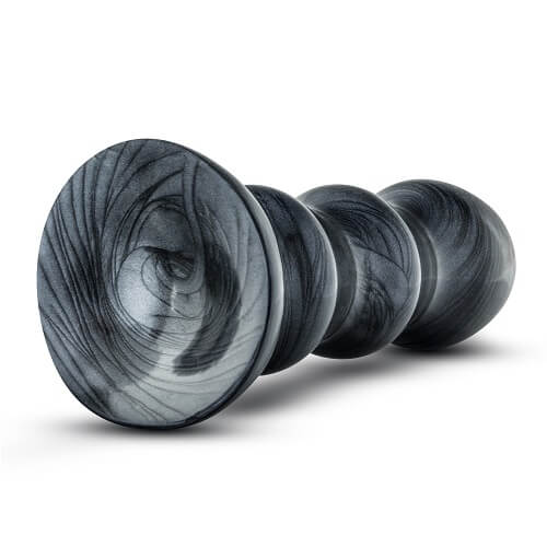 Vibrators, Sex Toy Kits and Sex Toys at Cloud9Adults - Jet Black Jack Large Ribbed Butt Plug 7 inches - Buy Sex Toys Online