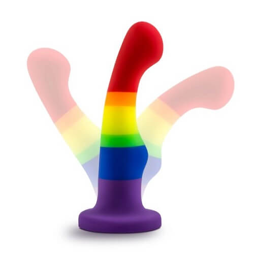 Vibrators, Sex Toy Kits and Sex Toys at Cloud9Adults - Avant Pride Freedom Silicone Dildo - Buy Sex Toys Online