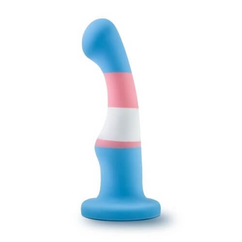 Vibrators, Sex Toy Kits and Sex Toys at Cloud9Adults - Avant Pride True Blue Silicone Dildo - Buy Sex Toys Online