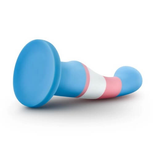 Vibrators, Sex Toy Kits and Sex Toys at Cloud9Adults - Avant Pride True Blue Silicone Dildo - Buy Sex Toys Online