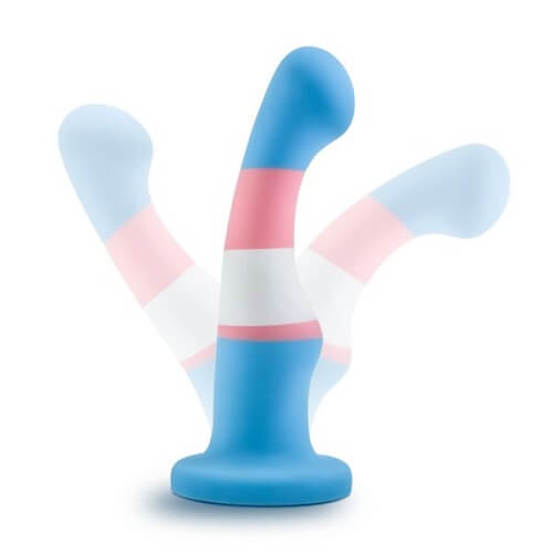 Vibrators, Sex Toy Kits and Sex Toys at Cloud9Adults - Avant Pride True Blue Silicone Dildo - Buy Sex Toys Online